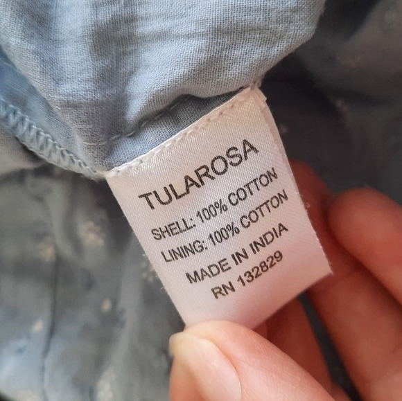 Revolve Tularosa Lola Sail Blue High Waisted Pants M - Picture 8 of 8